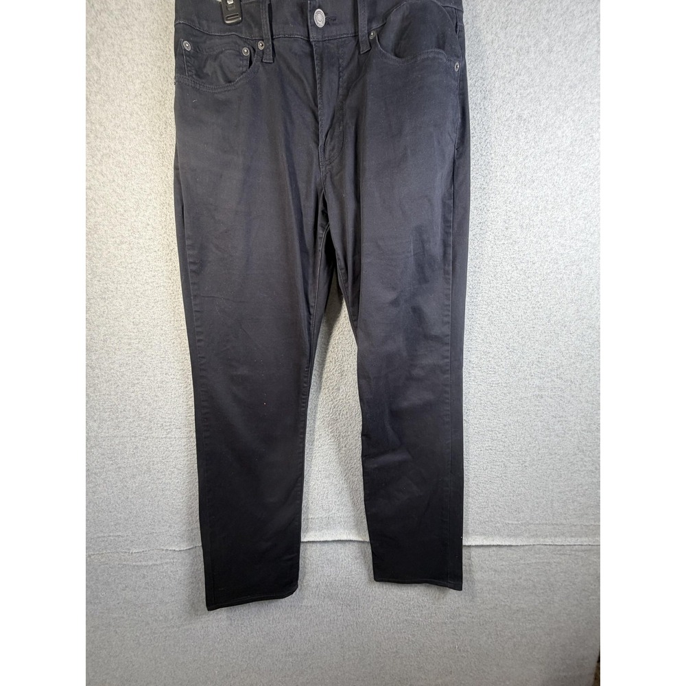 Lucky Brand Jeans Mens 32x32 Black 121 Slim Straight Stretch Denim Pants Casual
